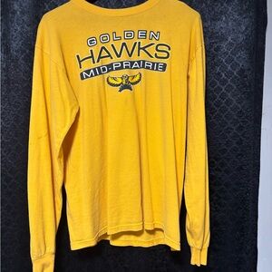Yellow Golden Hawks Long Sleeve Shirt